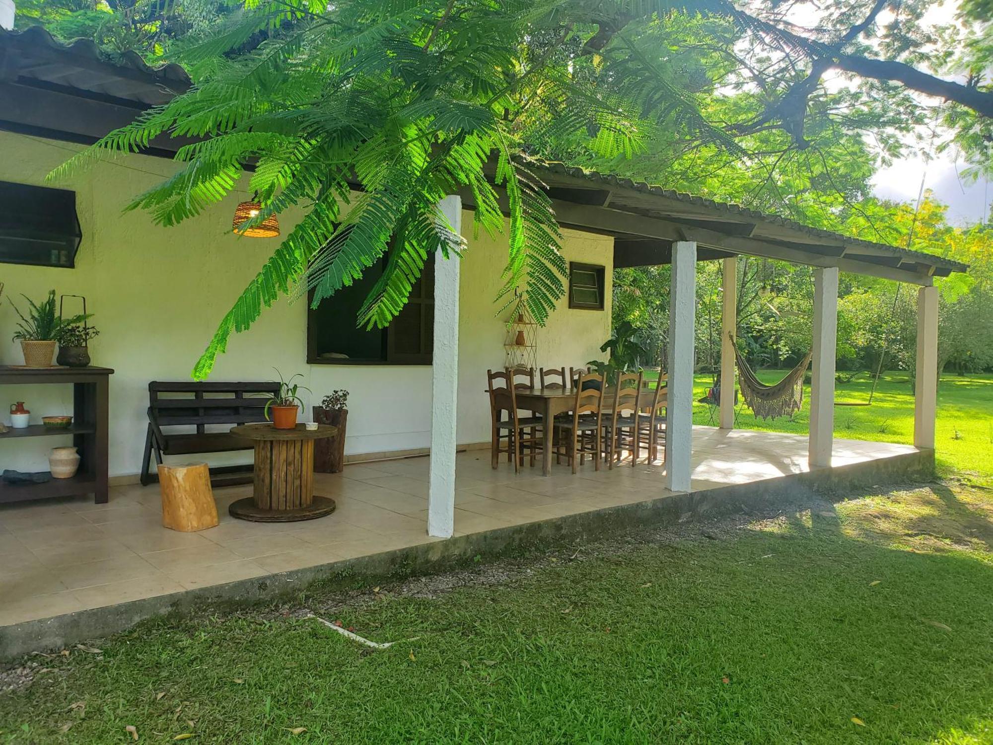 Ecoisa De Chacara - Casa De Vidro, Casa De Campo موريتيس المظهر الخارجي الصورة